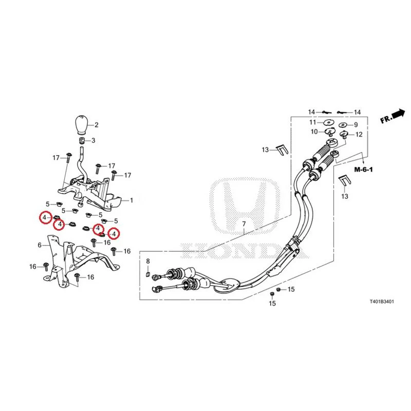 [NEW] JDM HONDA CIVIC FL5 2023 Shift Lever (TYPE R) GENUINE OEM - Image 5