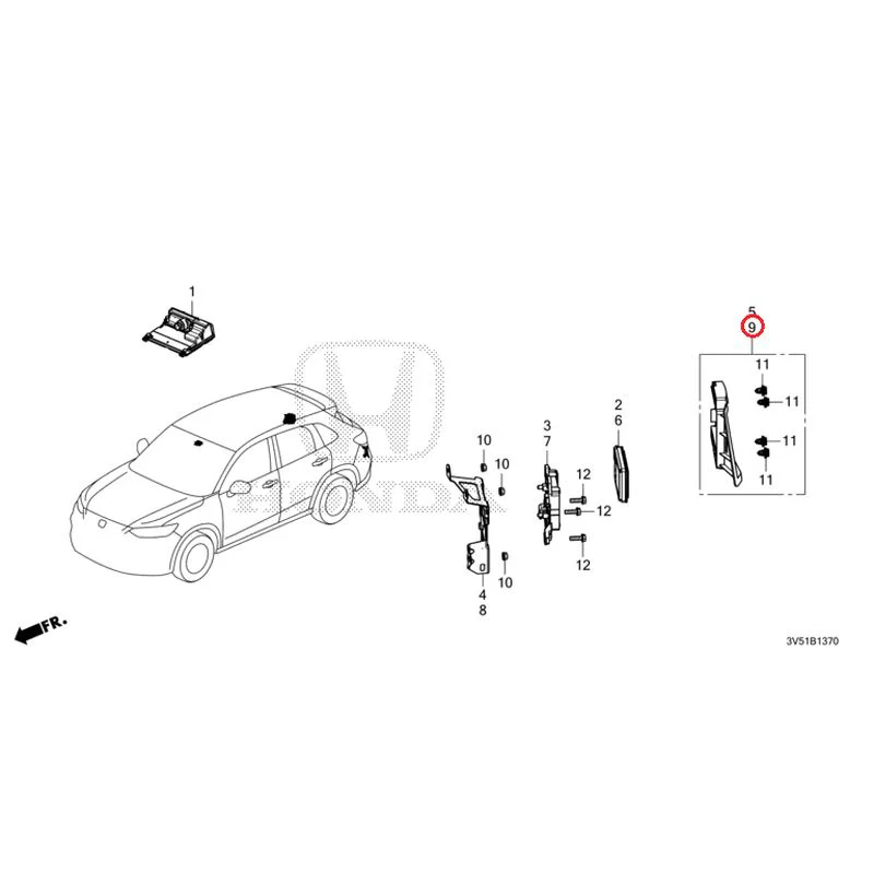 [NEW] JDM HONDA ZR-V e:HEV RZ4 2025 Radar/Camera GENUINE OEM - Image 10