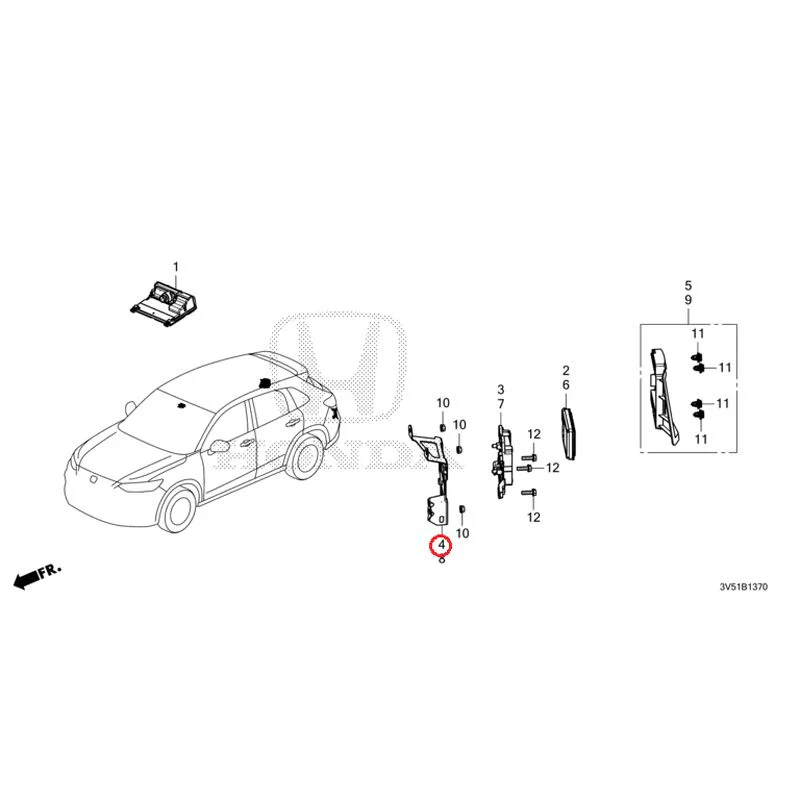 [NEW] JDM HONDA ZR-V e:HEV RZ4 2025 Radar/Camera GENUINE OEM - Image 5