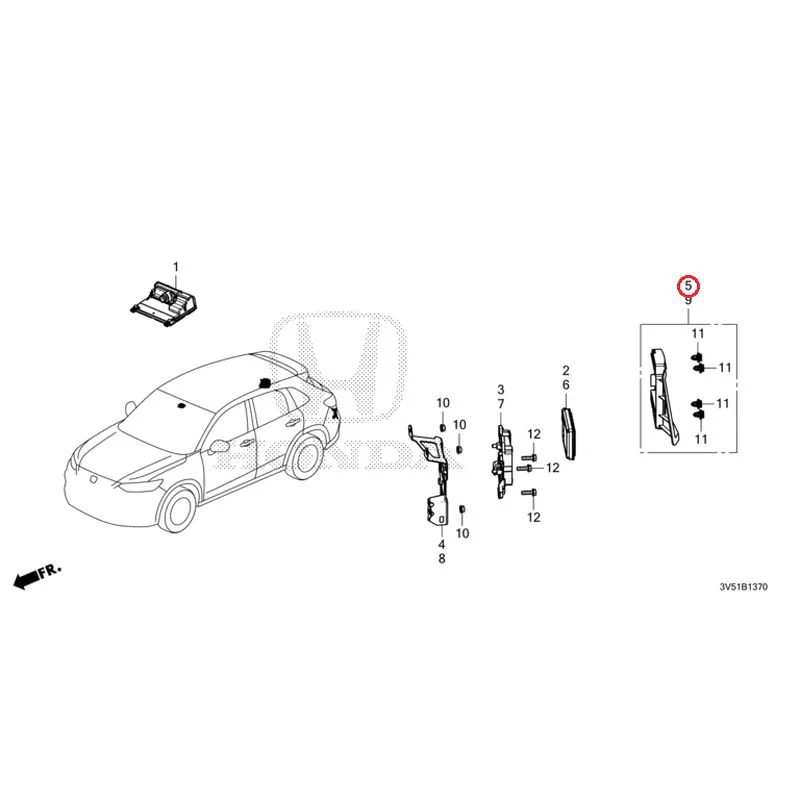 [NEW] JDM HONDA ZR-V e:HEV RZ4 2025 Radar/Camera GENUINE OEM - Image 6