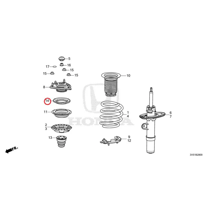 [NEW] JDM HONDA ZR-V e:HEV RZ4 2025 Front Damper GENUINE OEM - Image 15